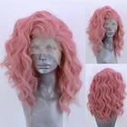 Женский короткий парик из синтетических волос Charisma, Фиолетовый парик из синтетических волос без клея, парик для косплея