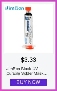 JimBon 1x 10cc паяльная паста флюсовая смазка с 10x иглой NC-559 УФ BGA PCB для сварочных инструментов Расширенный масляный флюс смазка