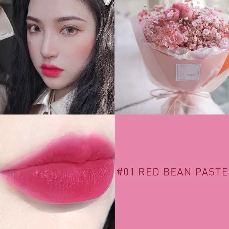 Помада для губ красота глазурованный блеск Жидкий Макияж под заказ матовый 3