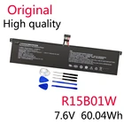 Новый оригинальный аккумулятор R15B01W для Xiaomi Pro 15,6 