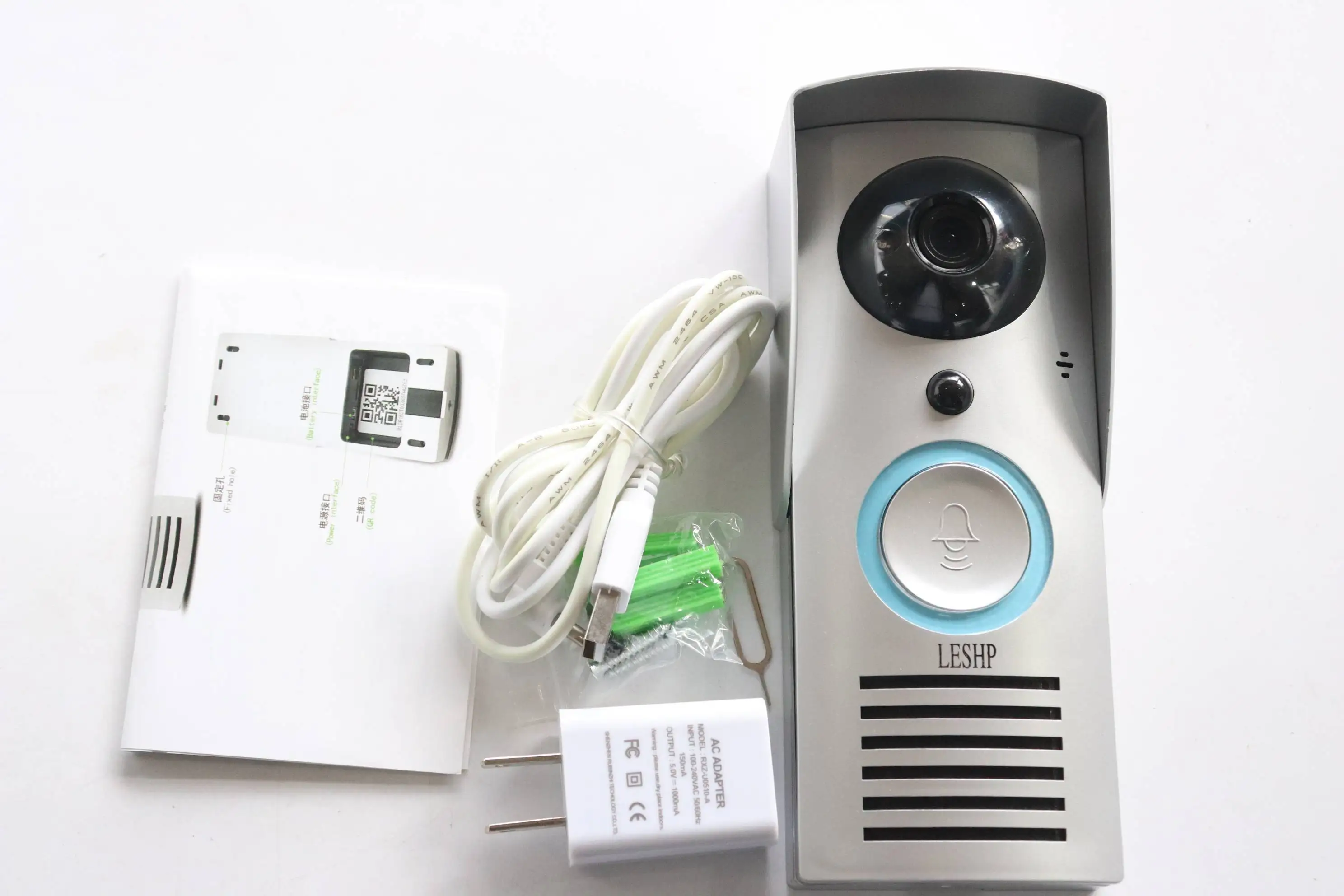 Wi-Fi 720P видео дверной звонок беспроводной домофон монитор умный звонок HD камера PIR датчик движения ночное видение разблокировка