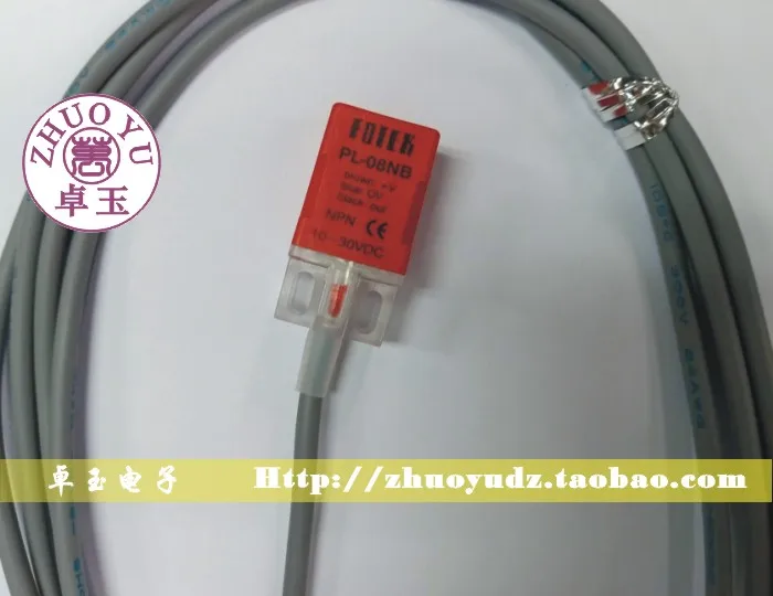 

Original authentic FOTEK Yangming proximity switch PL-08NB three-wire NPN normally closed metal induction PL-08NB