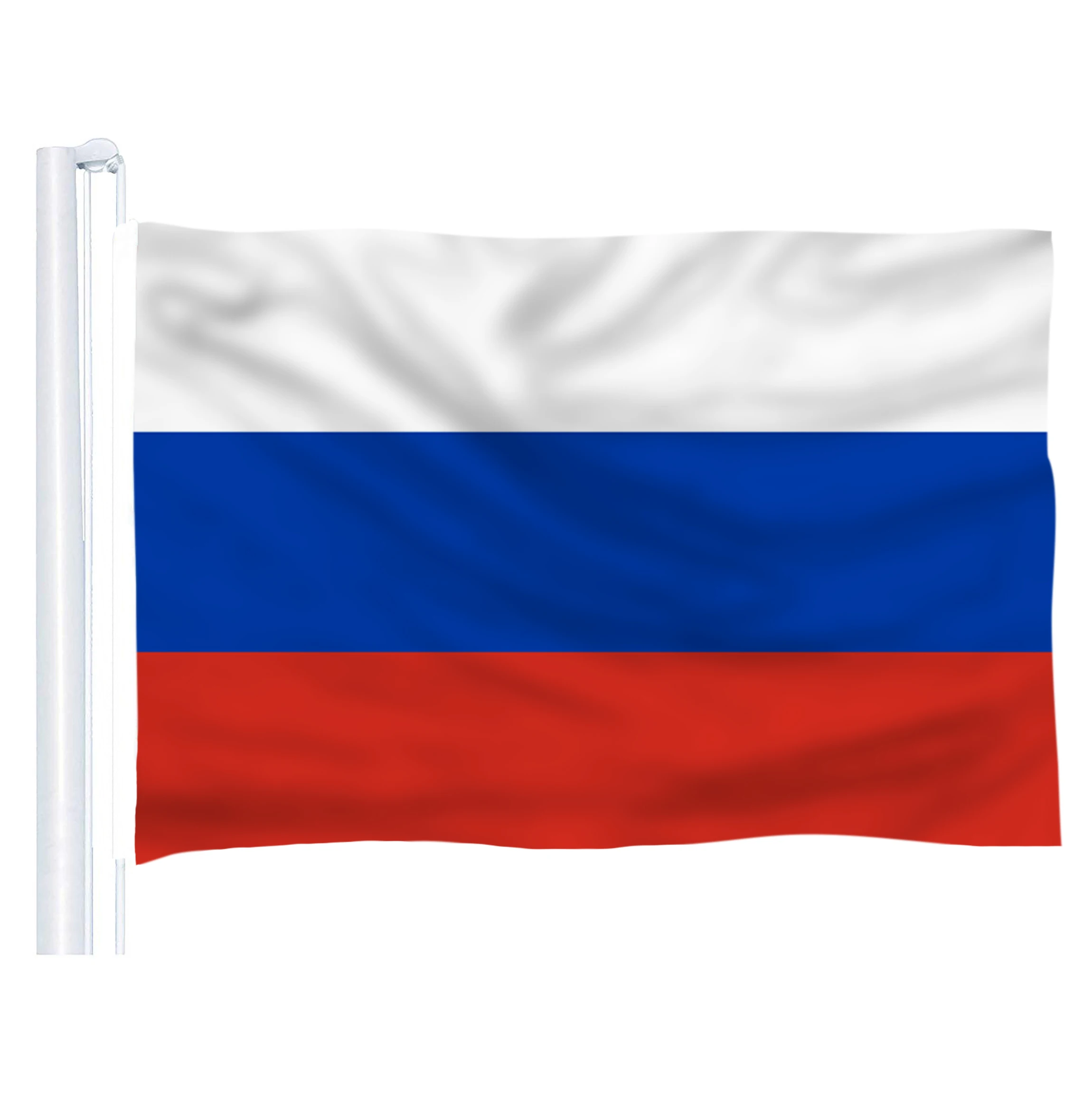 Флаг России DFLIVE 3x5 футов Печатный полиэстер флаг 90x150 см Российский национальный