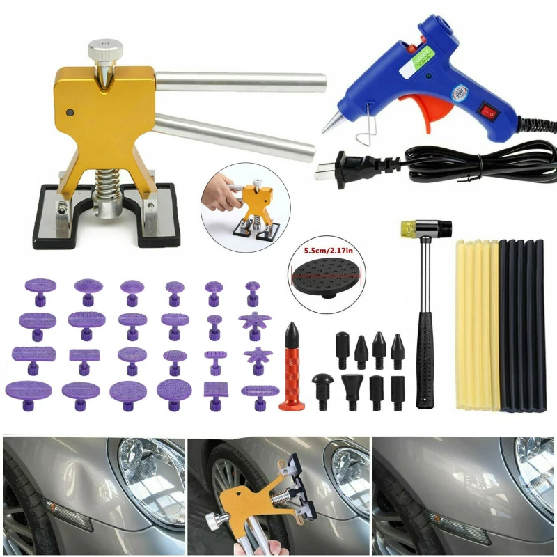 

New Car Dent Repair Tools Dent Repair Kit Automotive Paintless Car Body Dent Removal Kits For Vehicle Auto