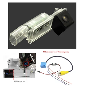 Автомобильная парковочная камера заднего вида RCD330 CCD Specail для MIB VW Golf 5 67 JETTA Mk5 MK6 TIGUAN Passat B6 B7 Octavia