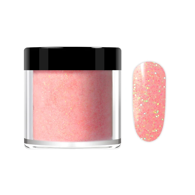 RIKONKA голографическая порошок погружения ногти дизайна градиент с