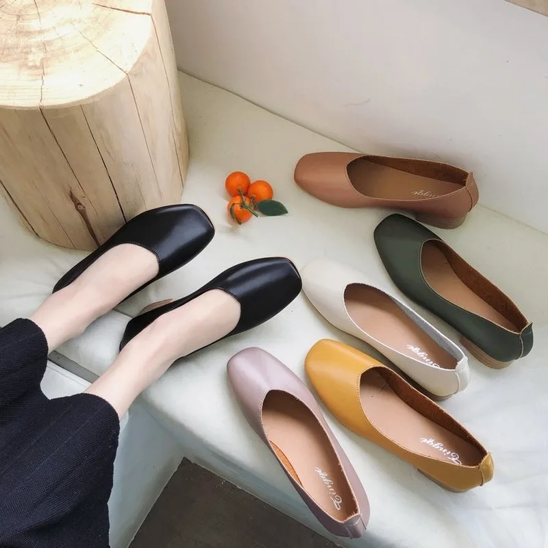 Женские туфли лодочки на высоком каблуке в стиле Мэри Джейн Тонкая обувь с