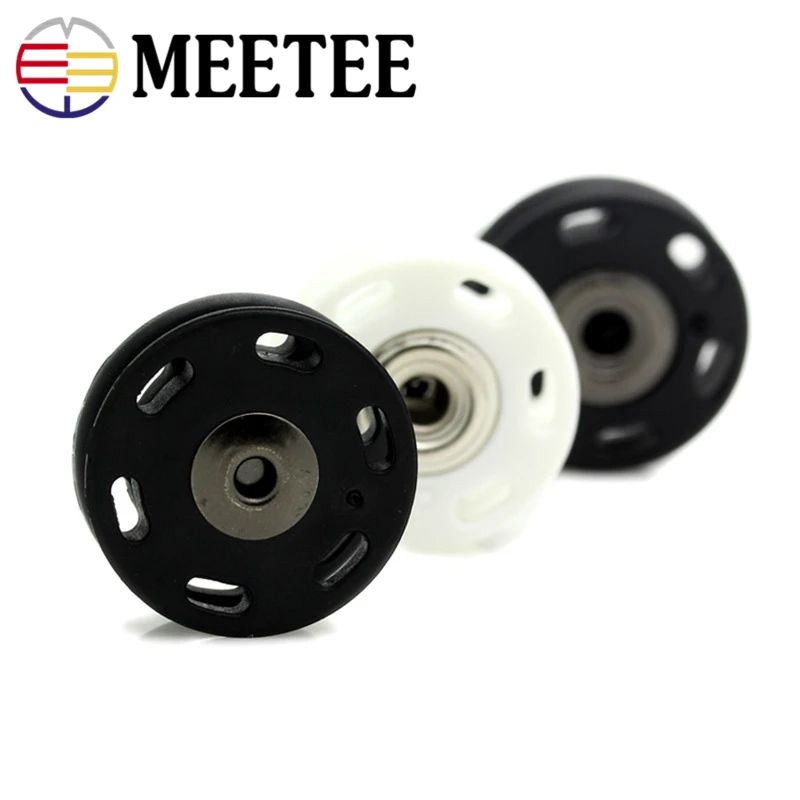 Нейлоновые женские кнопки высокого качества 100 шт. невидимые для пальто одежда