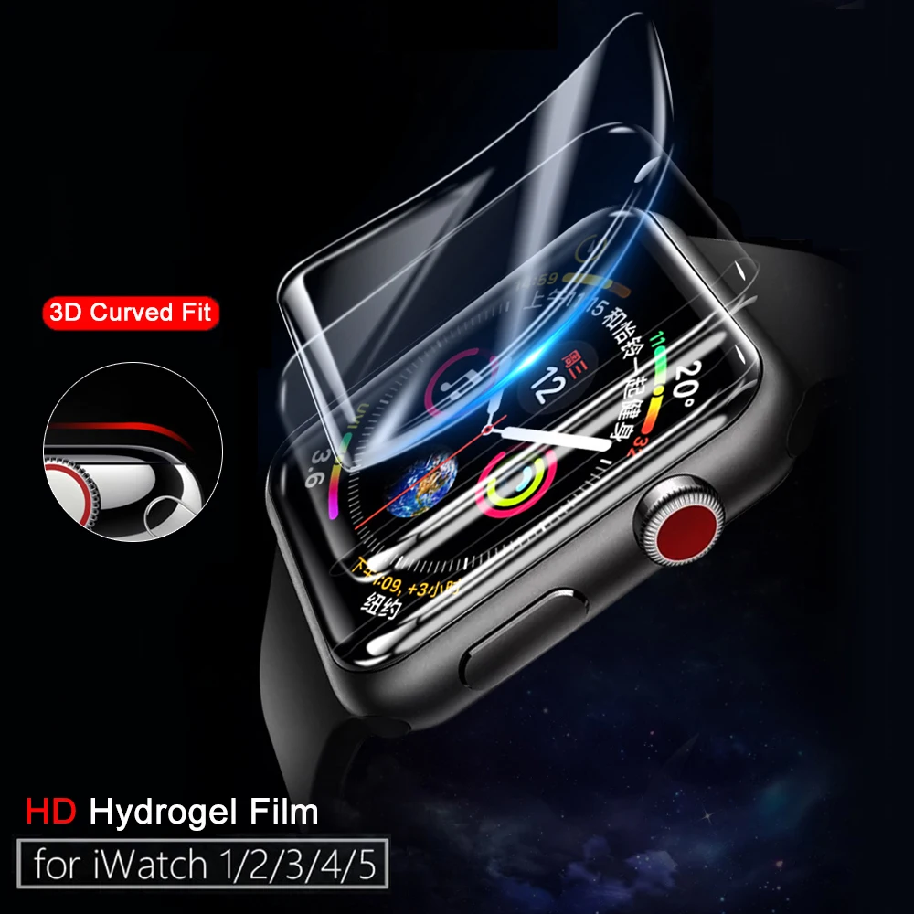 Защитная пленка для iWatch 4/5 40/44 мм Apple Watch 3/2/1 38/42 мм|Ремешки часов| |