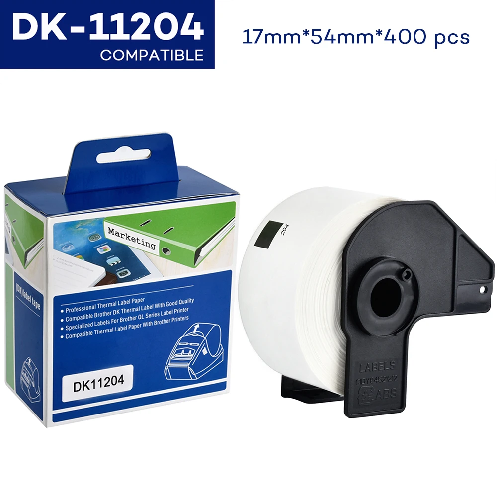 

Yance DK-11204, совместимый с Brother DK label DK 1204 DK 204, стандартные адресные этикетки для термопечати QL570 QL700