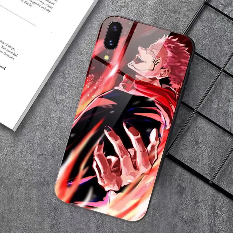 

Anime Jujutsu Kaisen Yuji Itadori Fushiguro Megumi Phone Case For Oppo R9 S Plus R11 S R17 pro F5 7 9 11 pro A5 37 57 59 83 3S