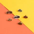 Металлическая Булавка в форме кофейных зерен, бронзовые значки на заказ, винтажная булавка на лацкан, для одежды, джинсовой одежды, рюкзака, подарок для коллекционера ювелирных изделий