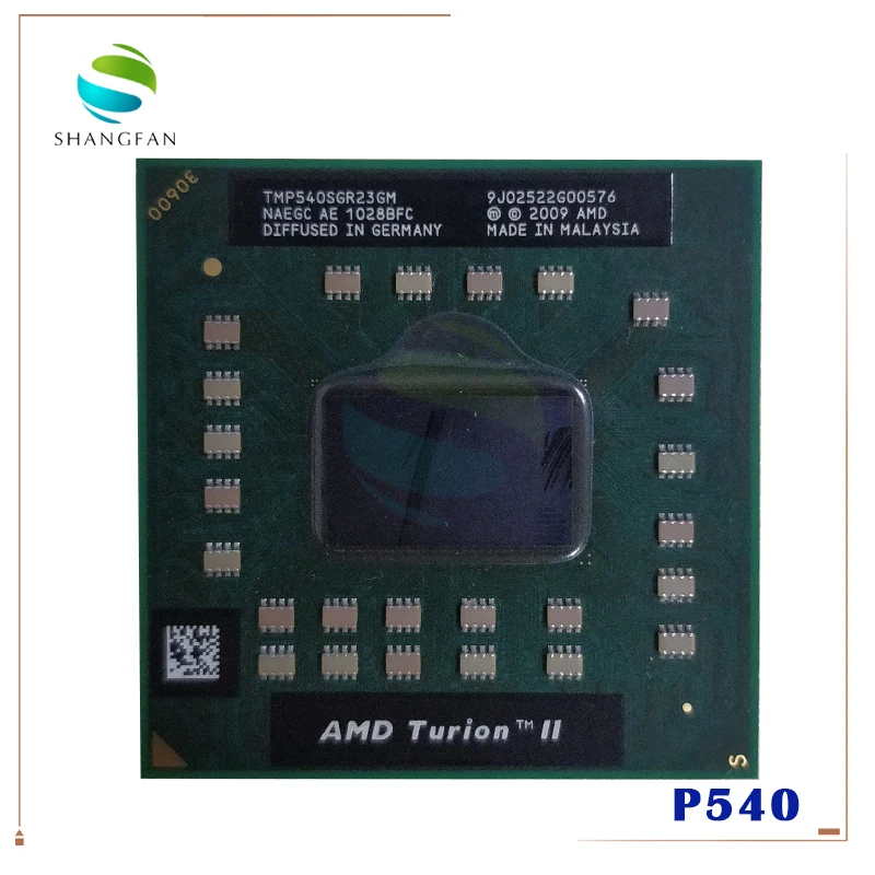 Двухъядерный мобильный процессор AMD Turion II P540 2 4 ГГц двухъядерный двухпоточный
