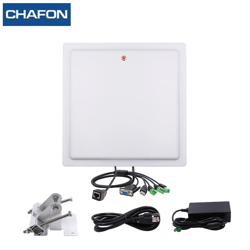 CHAFON 15 м длинный диапазон rfid считыватель ip66 водонепроницаемый USB RS232 WG26 реле TCP/IP buit-in 12dBi Антенна SDK для парковки автомобиля