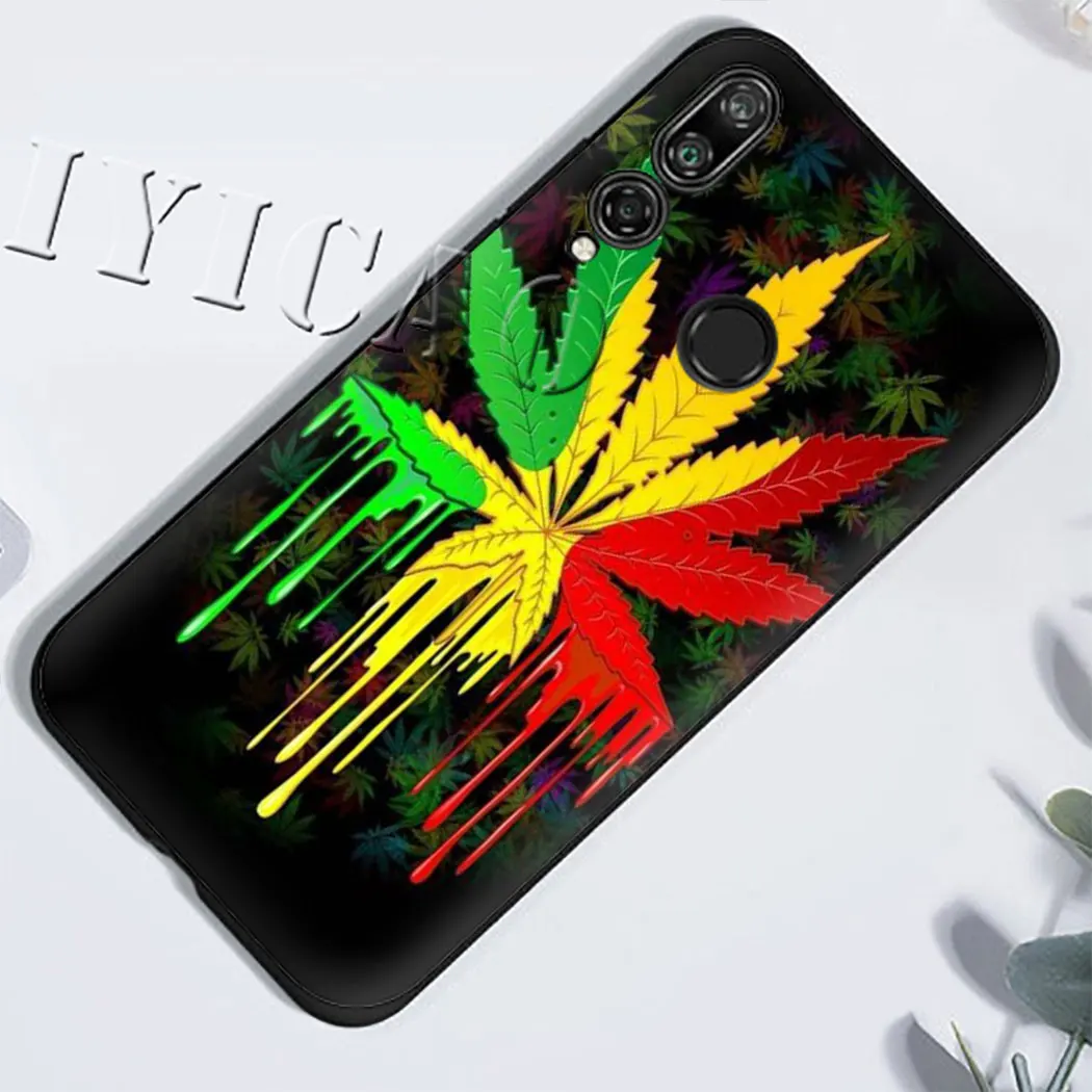 Art Smoke Weed черный мягкий чехол для телефона huawei P30 P20 P10 P9 P8 Lite Pro P Smart Z Plus 2019 |