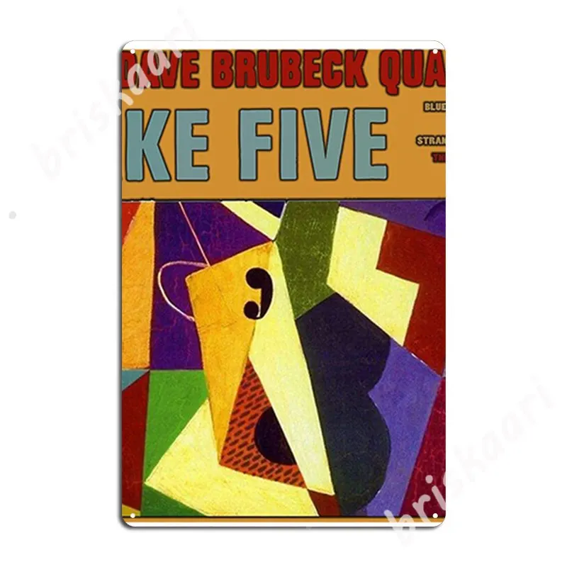 Плакаты Jazz с пятью металлическими знаками настенная пещера паб гараж подвески -