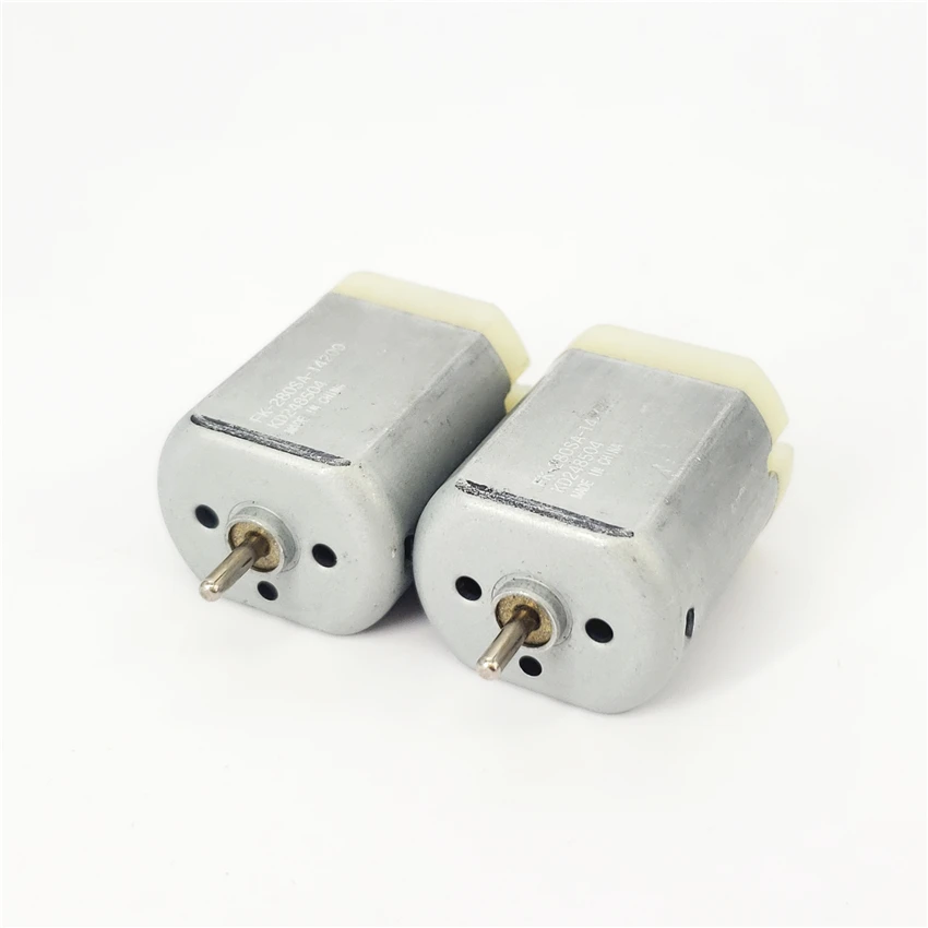 2 шт. двухголовочный двигатель постоянного тока FK 280SA 14200 Автомобильный складной