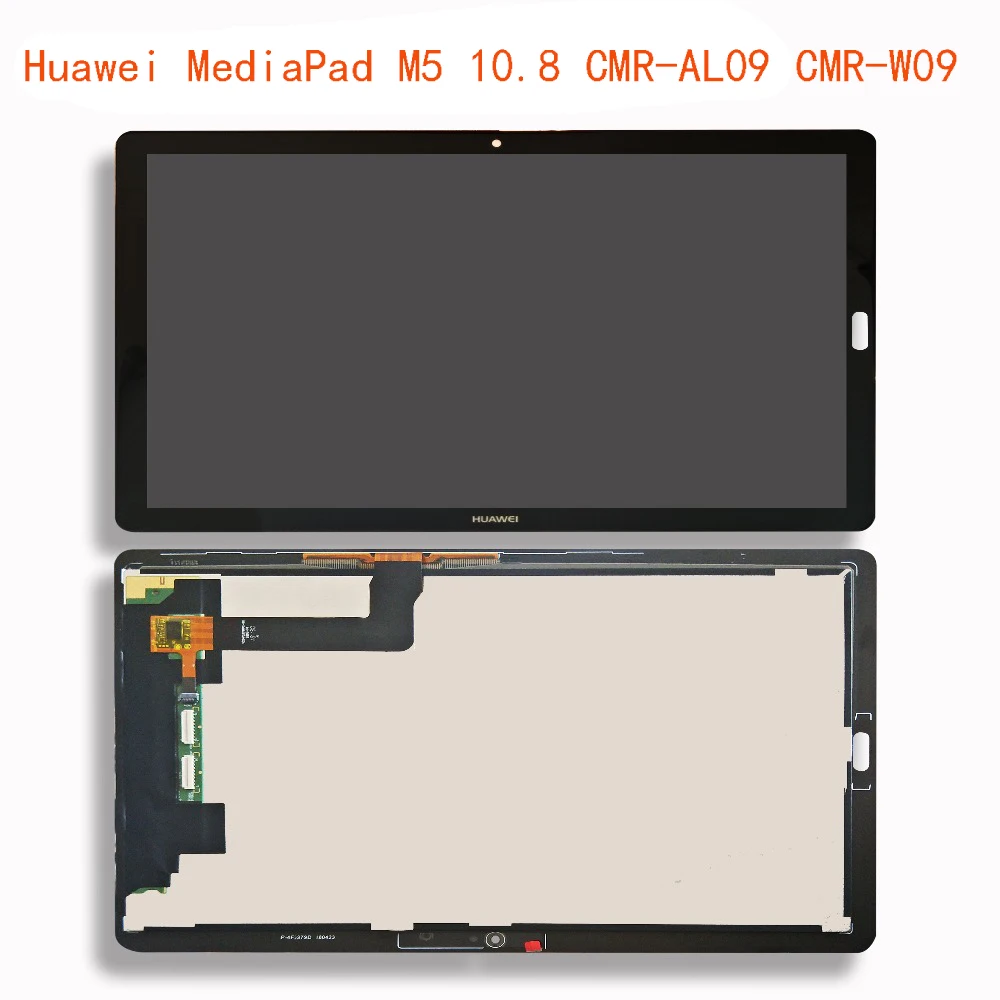 

Fo Huawei MediaPad M5 10.8 CMR-AL09 CMR-W09 10.8" LCD Display Panel with Touch Screen Digitizer Sensor 2560x1600 TFT IPS