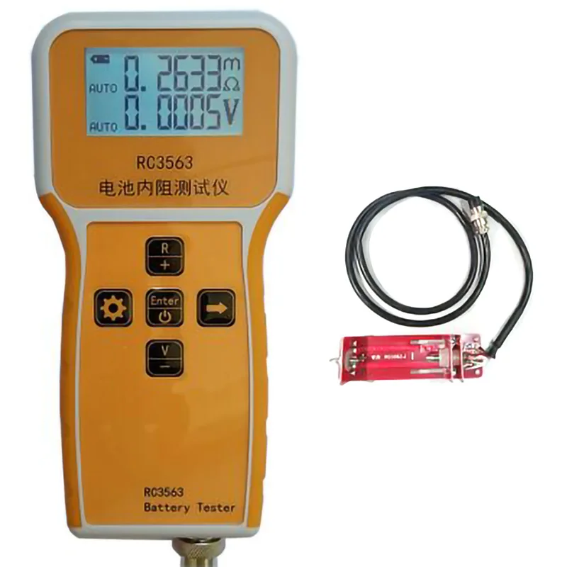 RC3563 ручной тестер внутреннего сопротивления батареи анализатор для автомобиля