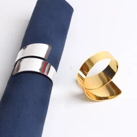 6pcs simple and stylish modern hotel napkin buckle napkin ring new chinese style european model room napkin ring cloth ring