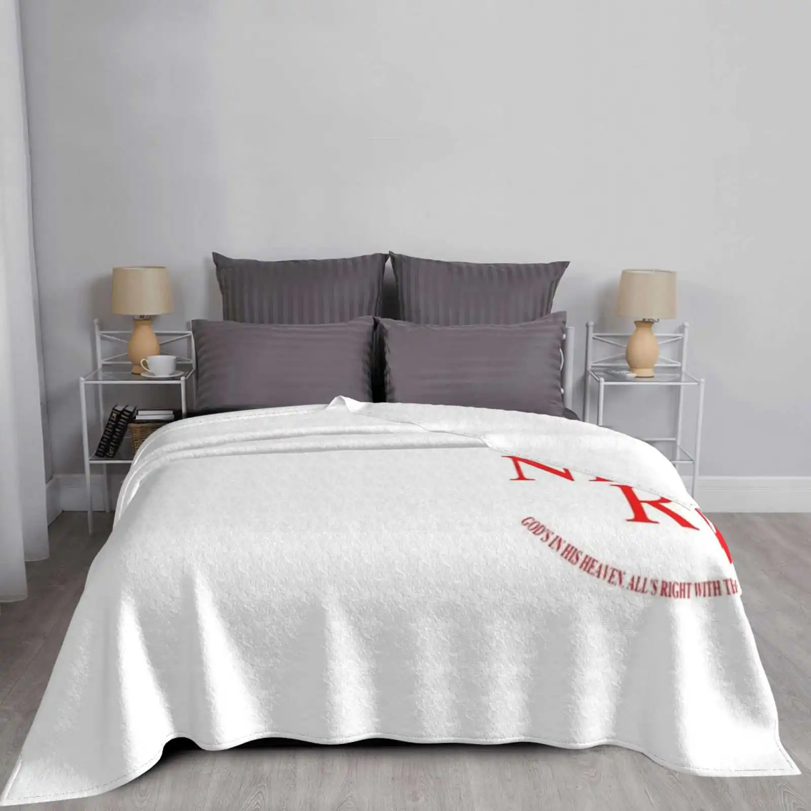 Новинка модное мягкое теплое одеяло с принтом от take It Fast низкая цена скидка на