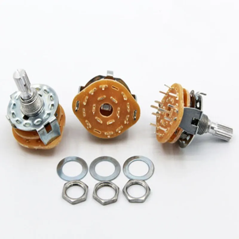 5 шт. вращающийся переключатель RS25 1P11T 2P4T 2P5T 2P6T 3P3T 3P4T 4P3T|position rotary switch|position switch |