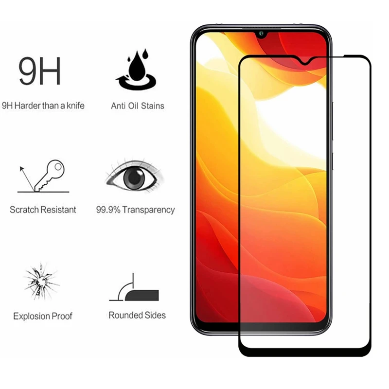 Закаленное стекло для redmi note 4 4X 5 6 7 8 8T 9 9T 9S 10T 10 PRO MAX защитная пленка объектива