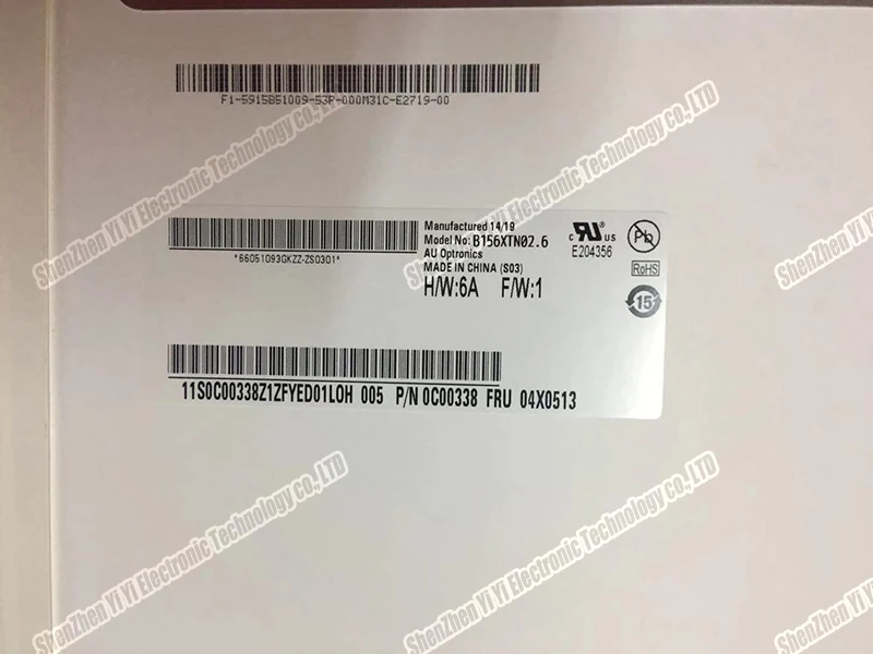 Оригинальный светодиодный ЖК-экран 15 6 дюйма B156XTN01.0 B156XTN02.6 Φ CLAA156WA12 для ACER N156BGE-E11