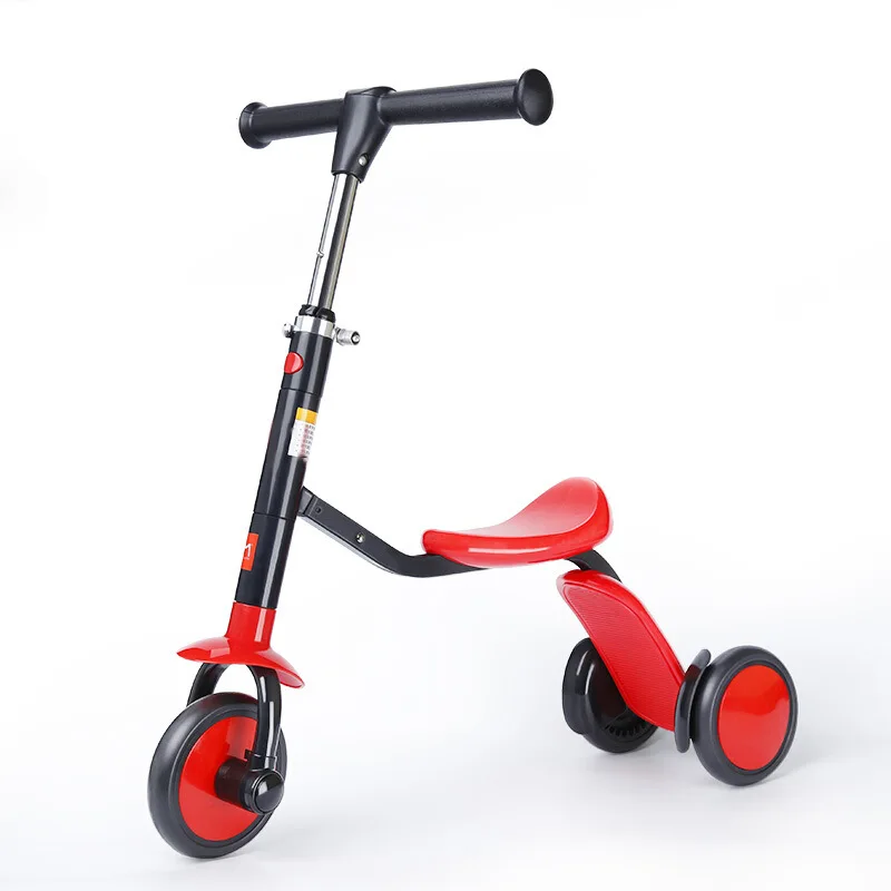 Детский скутер От 1 до 12 лет Детские одноножные коньки с широким колесом для