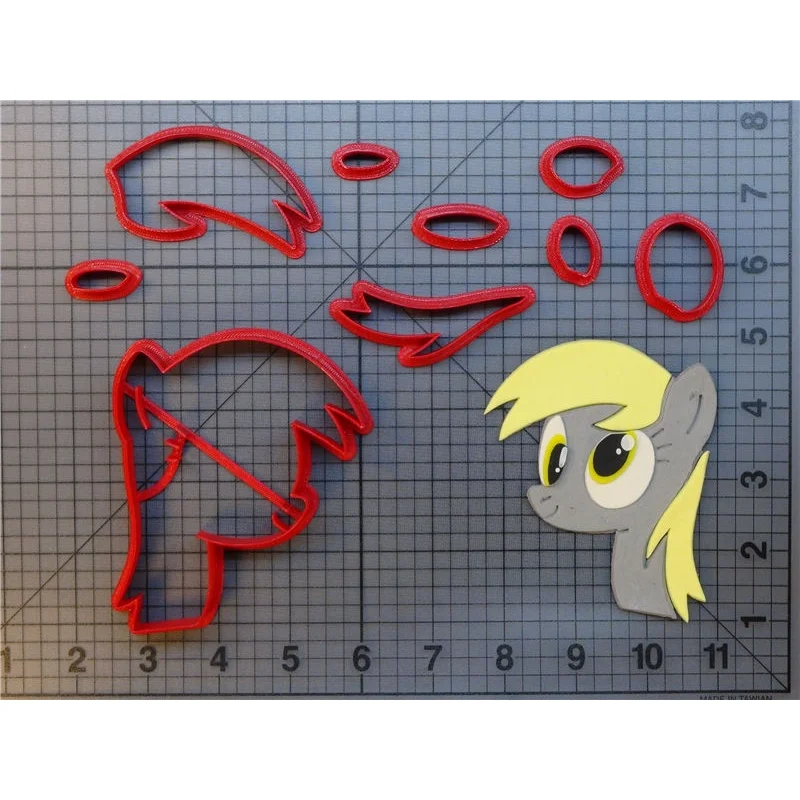 Животные Мультяшные персонажи кекс Топ режущие инструменты Радуга Сумерки пони