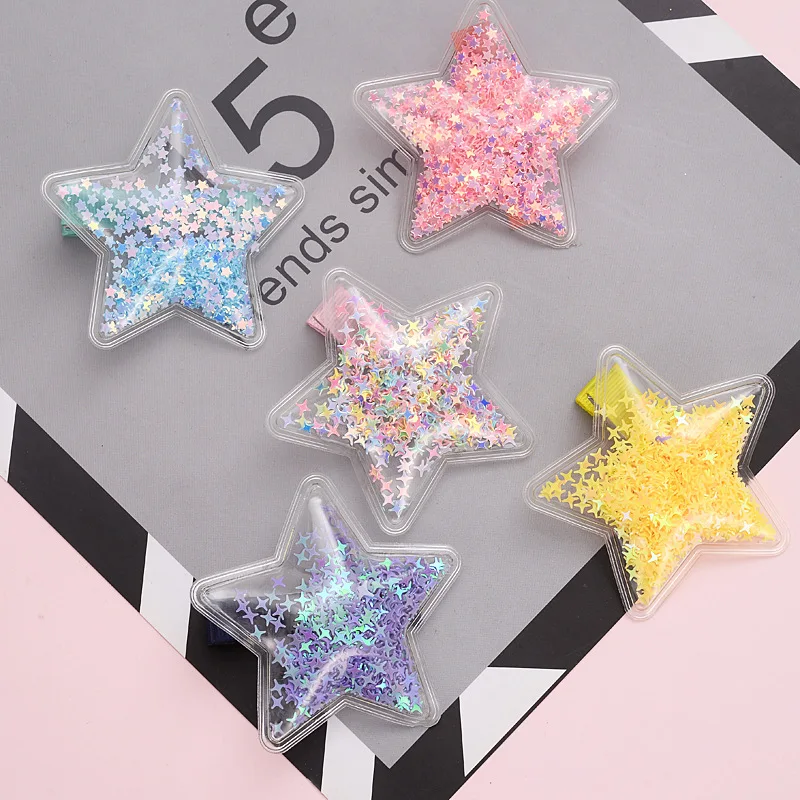 Новая модная блестящая детская прозрачная Радужная корона заколка для девочек