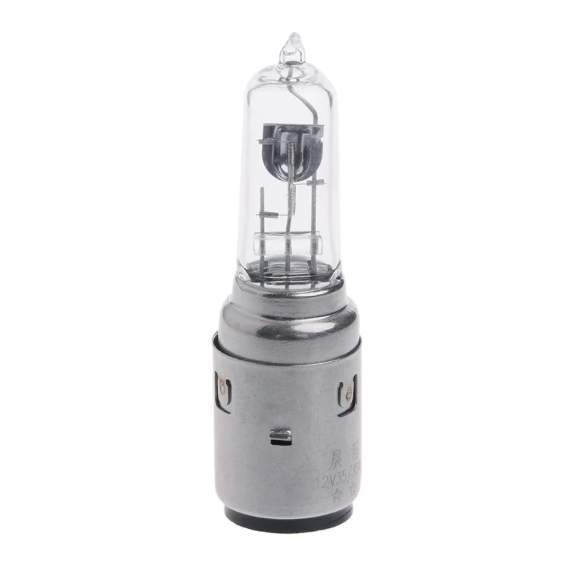 

Motorcycle DC 12V 35W BA20D Headlight Halogen Xenon Bulb White Light A0NE