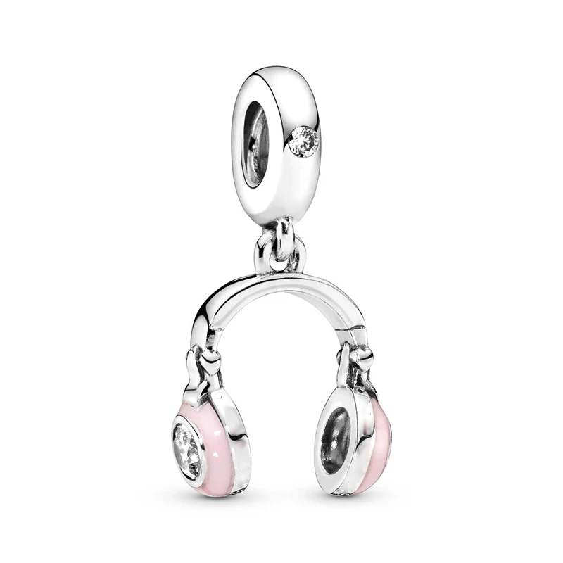 2 шт./лот, серия животных, Мультяшные шармы, бусины, браслет Pandora, ожерелье для женщин, сделай сам, ювелирные аксессуары, Прямая поставка, новинка - Цвет: AU20
