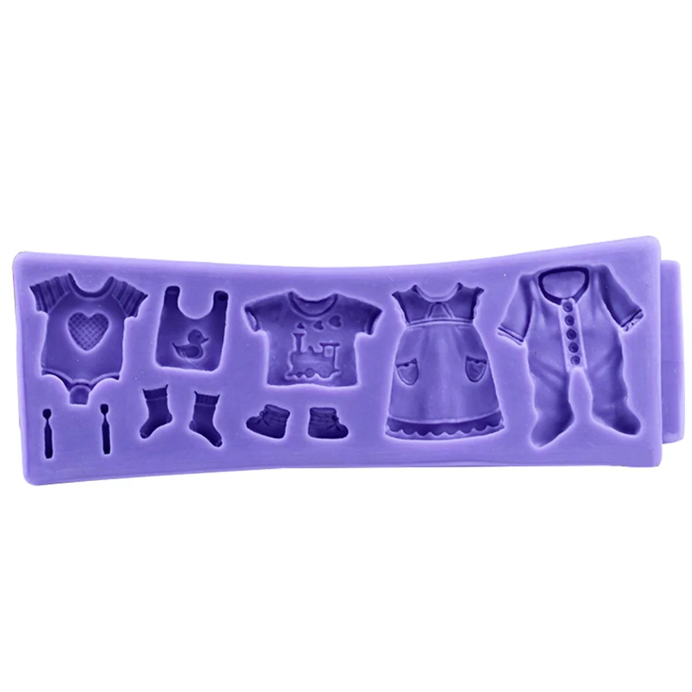 Горячая Распродажа Популярная 3D детская одежда для душа DIY силиконовая форма
