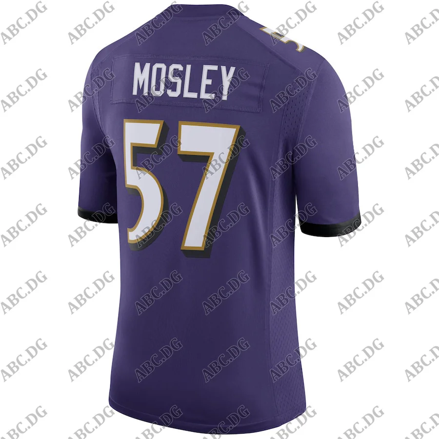 

Customized Stitch American Football Jersey Men Women Kid Youth Baltimore C.J. Mosley Purple Speed Machine Limited Player Jersey