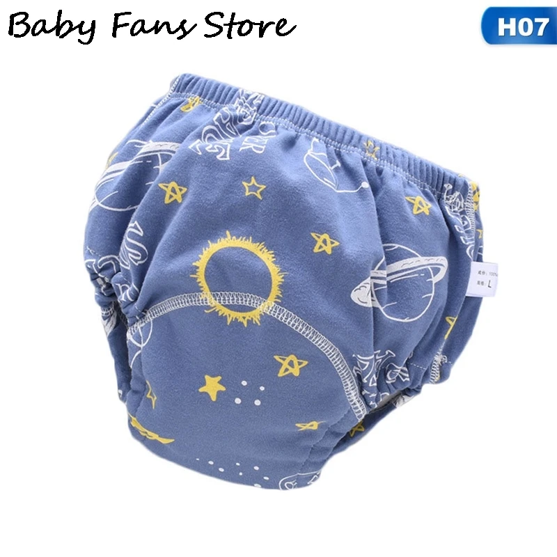 Baby Infant Swim Diaper Leakproof Swimming Nappies Cartoon Printed Cloth Trunks Children Newborn Reusable Washable Diapers Pants images - 6