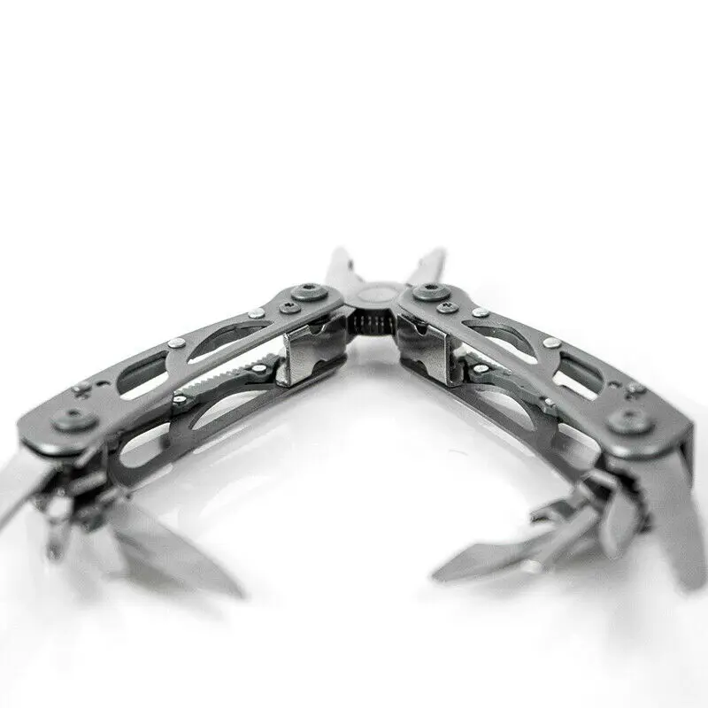 

Multifunction Foldable Stainless Steel Pliers Screwdriver Outdoor Camping Tools