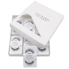 12 пар ресниц WSP ресницы 100% натуральные волосы ручной работы накладные ресницы пачкающие натуральные ресницы макияж ресницы от Visofree