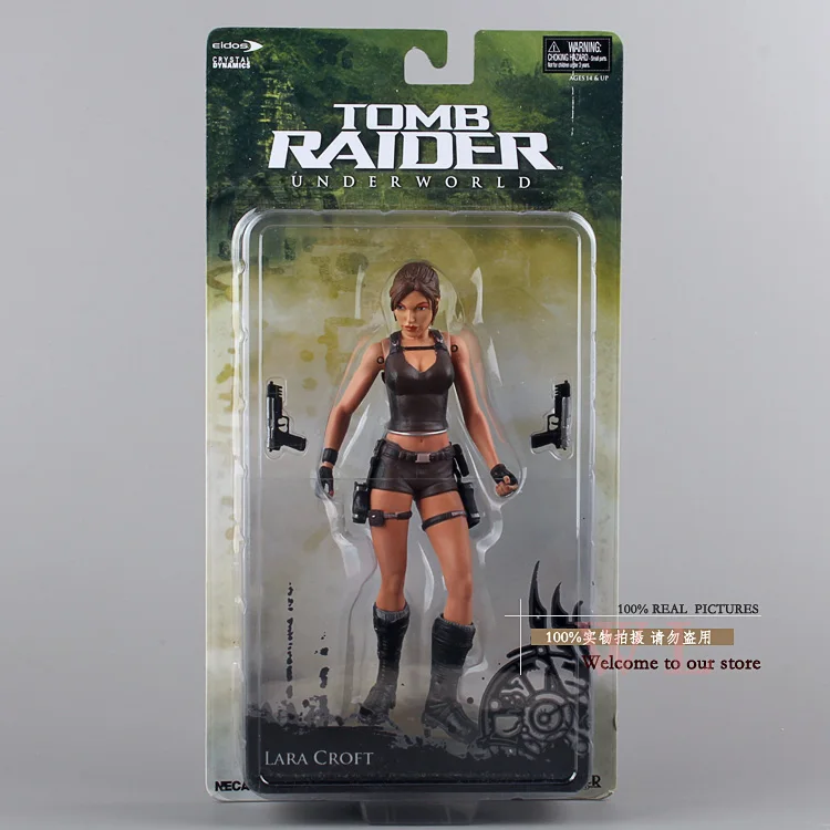 Экшн-фигурка NECA Tomb Raider Underworld Лара Крофт из ПВХ 7 дюймов 18 см | Игрушки и хобби