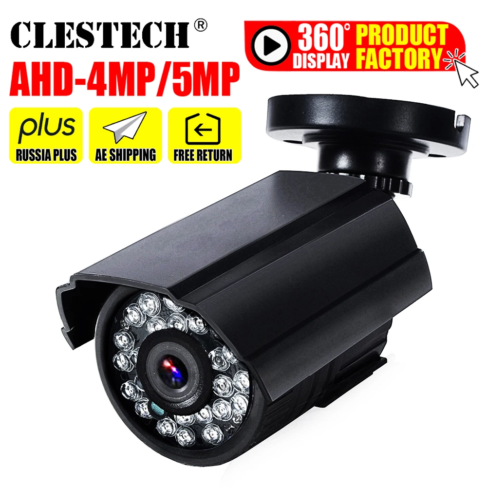 

SONY IMX326 CCTV AHD Mini Camera 5MP 4MP 3MP 1080P FULL Digital HD AHD-H outdoor Waterproof IP66 IR day night vision have Bullet