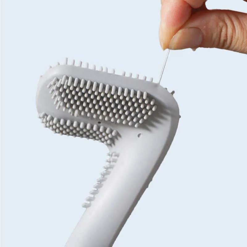 ONEUP силиконовая настенная щетка для унитаза гольфа очистка с длинной ручкой без