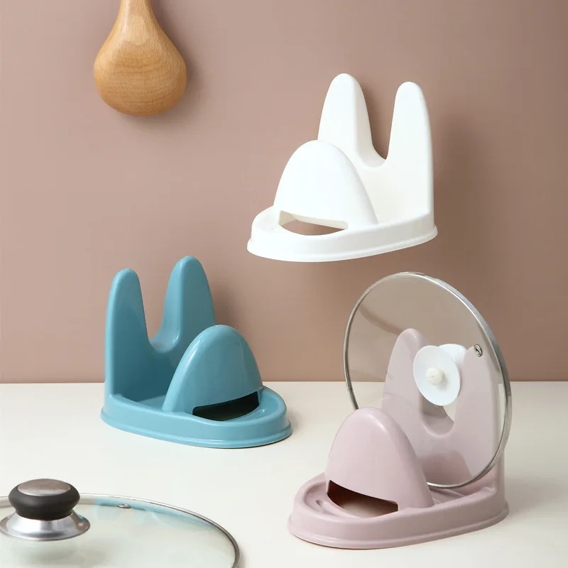 

Spatula Rack Simple Kitchen Tools Practical Plastic Storage Tray Spoon Pad Anti Dripping Kitchen Hanging Rack Pantry Organizer