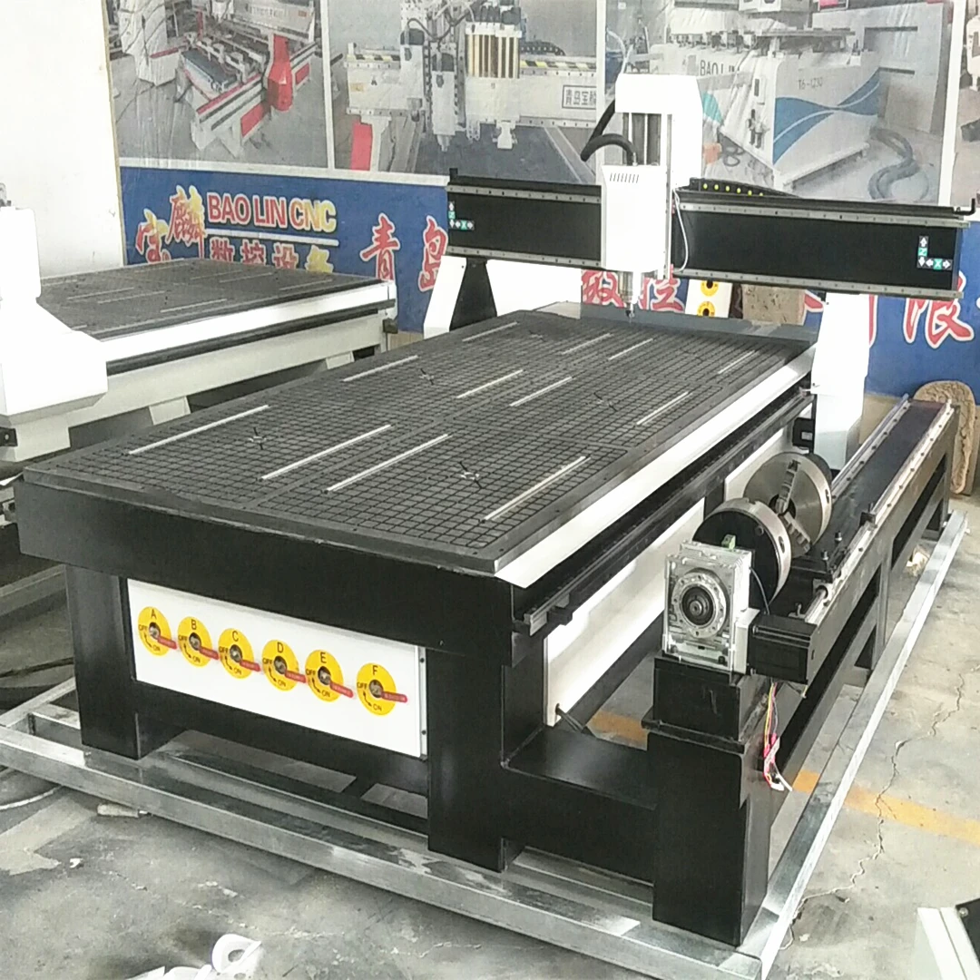 Многофункциональный роторный токарный станок/4*8 футов деревообрабатывающий