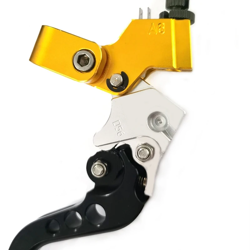

AP68-New RACING PARTS CNC Folding Brake Lever Clutch Lever with Front Pump for CRF KLX YZF RMZ Motorcycle Dirt Bike