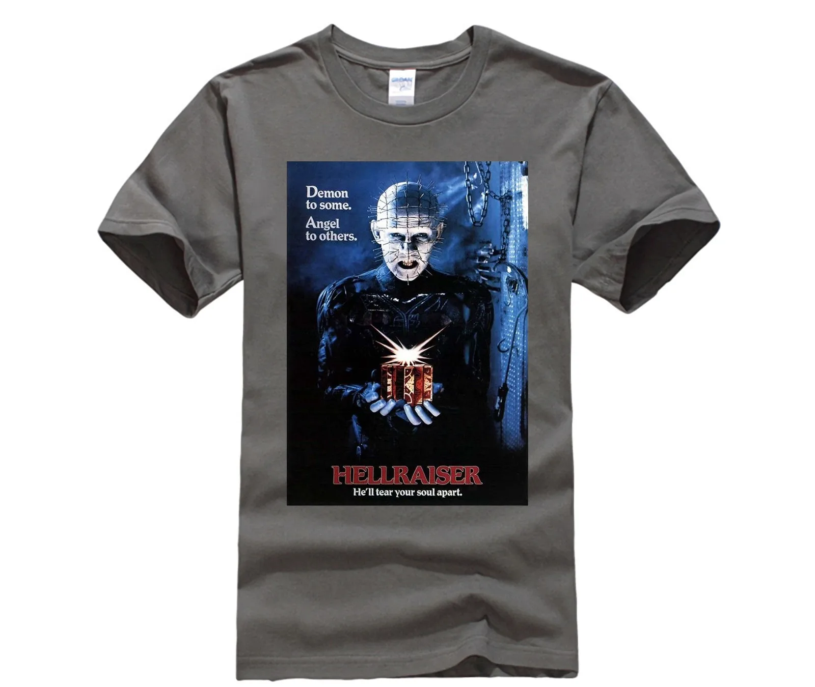 Футболка с принтом Hellraiser 172 футболка Pinhead Clive Barker 80s культовый фильм ужасов высокое