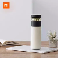 xiaomi fun home new portable water vacuum cup 520ml outdoor travel tea water separation bottle warm grade pp mug thermos hot