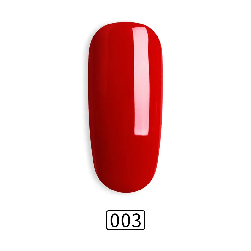 Умная Леди Горячая Цвета УФ-гель для ногтей Esmalte Permanente дизайн ногтей светодиодный гель лак для ногтей 8 мл - Цвет: 003