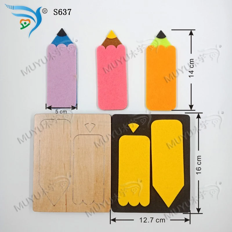 Новая деревянная форма карандаша для скрапбукинга Thickness-15.8mm S637 | Дом и сад