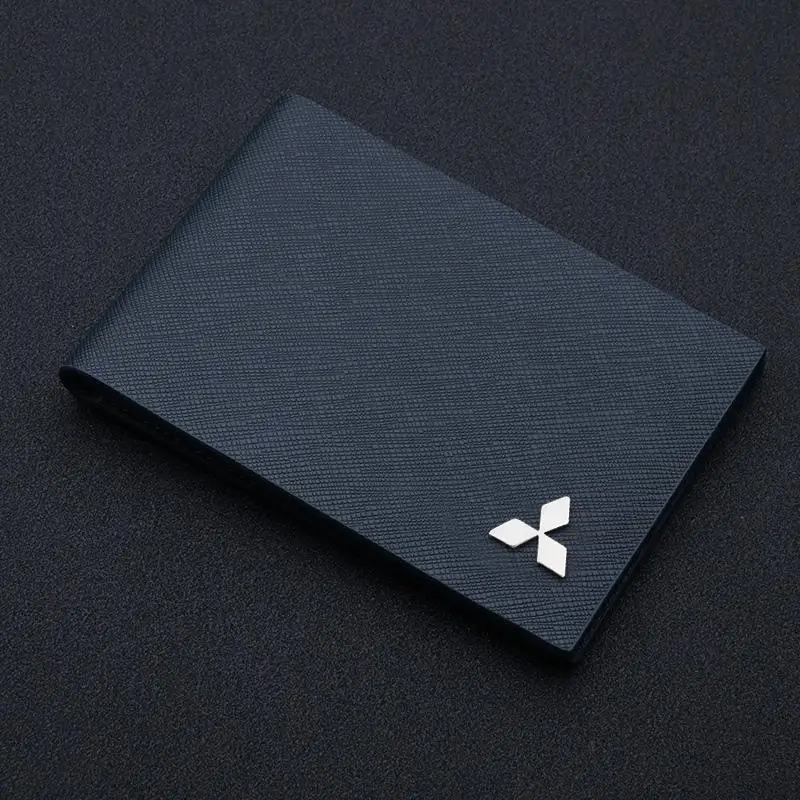 Кожаный чехол Для водительских прав Mitsubishi кошелек для кредитных карт