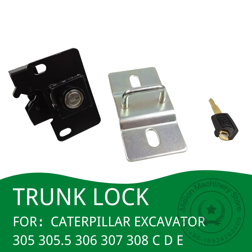 

Аксессуары для экскаватора, замок багажника для гусеницы Cater 305 305,5 307 306 308 C D E, Замок боковой крышки